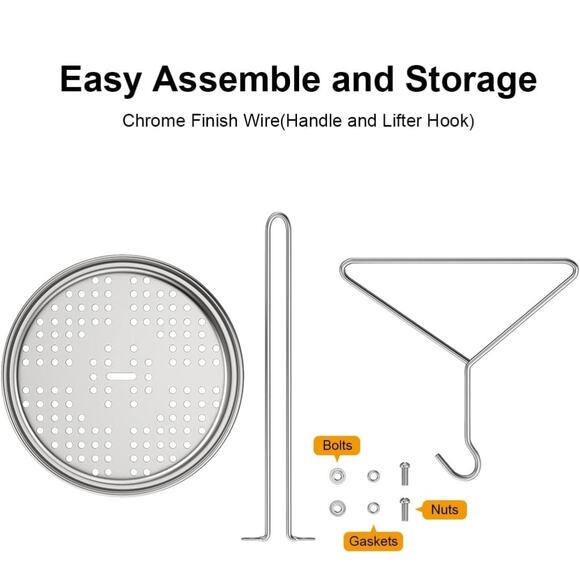 Stainless Steel Poultry Rack for Turkey and Chicken – Vertical Roasting Stand - Picture 2 of 6